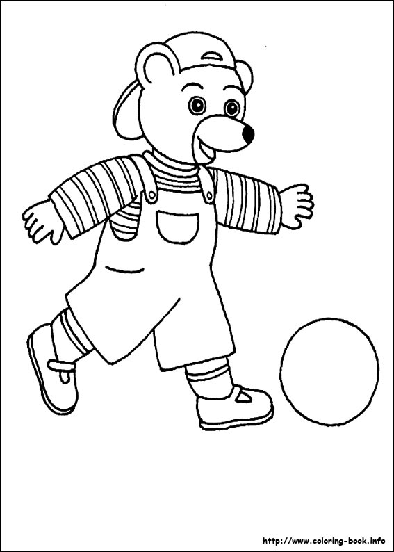 Little Brown Bear coloring picture